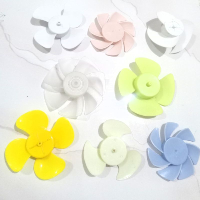 Baling Baling kipas angin 6,5 cm - 7 cm baling baling kipas angin prakarya