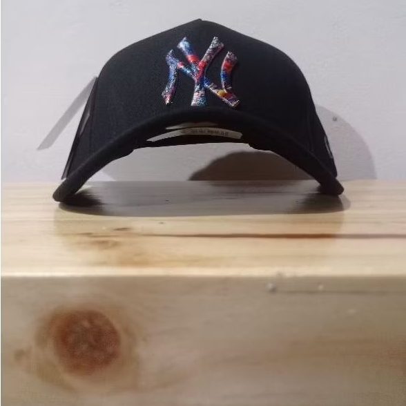 NY Rainbow/Bahan Hitam/Pria Wanita/Topi Baseball/Topi MLB/
