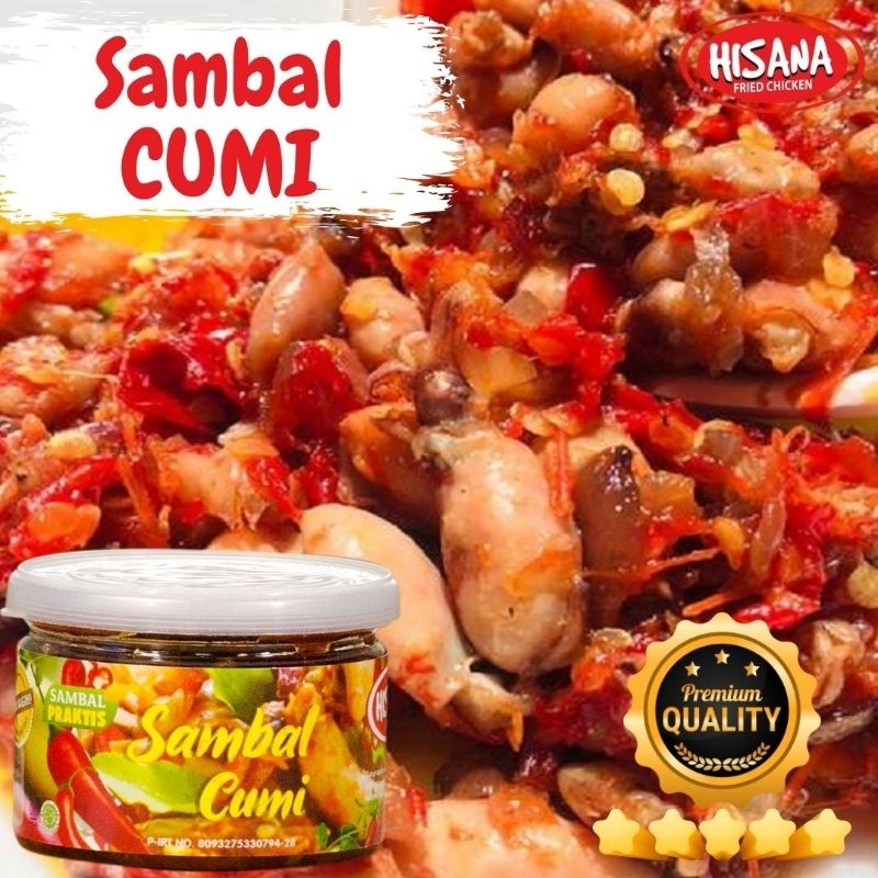 

SAMBAL CUMI PEDAS ASIN GURIH 120gr HISANA ORIGINAL PREMIUM QUALITY VIRAL