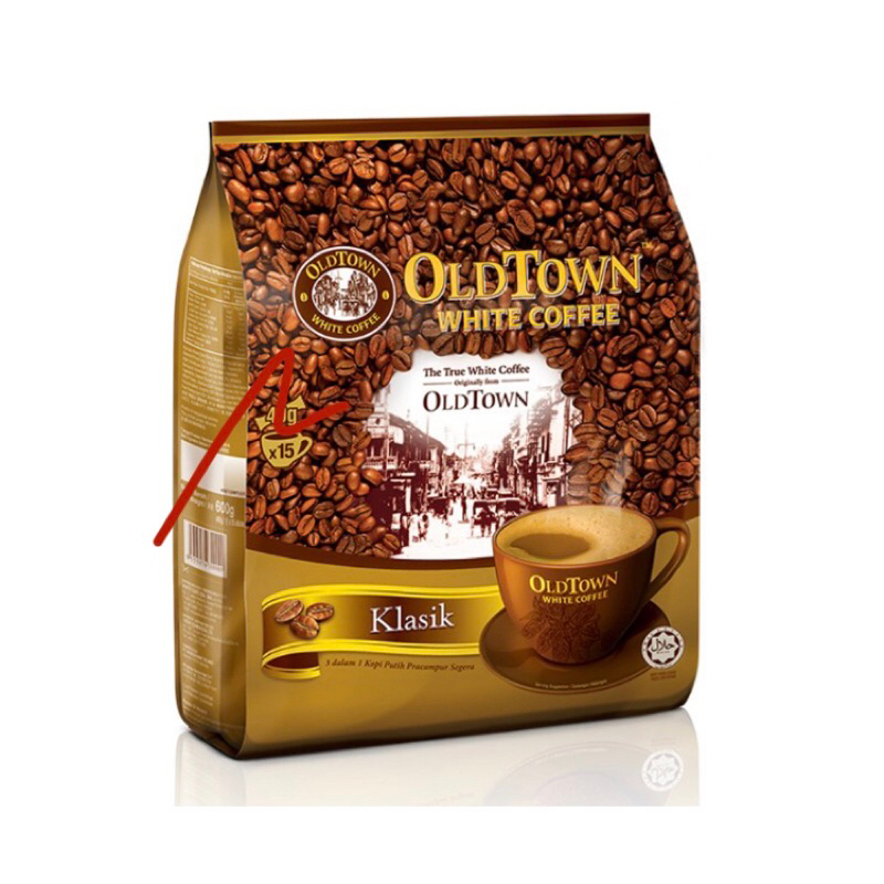 

Kopi old town white coffee klasik hazelnut Cane Sugar white milk tea