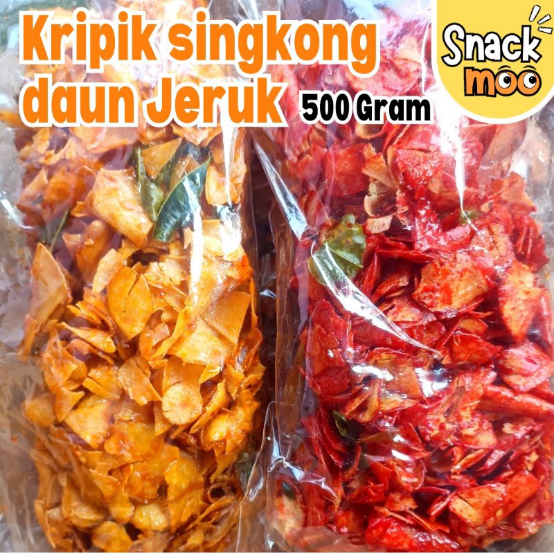 

Kripik singkong pedas daun jeruk 500gr kripik singkong pedas basah kripik singkong rujak kripik singkong balado