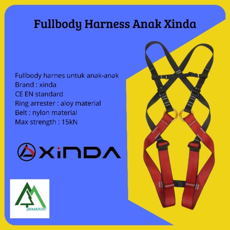 Fullbody Harnes Anak Xinda | Fullbody anak Outbound Xinda | Fullbody Xinda Anak
