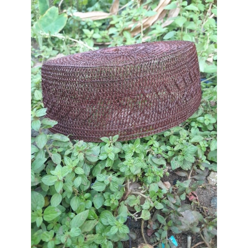 peci kupiah akar jangang motif sisik 2