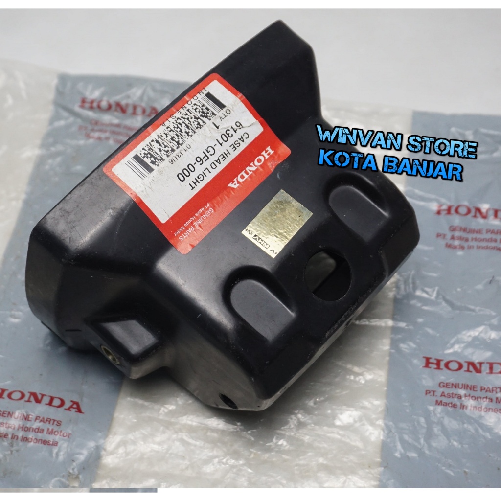 Rumah Lampu Depan Case Headlight 61301-GF6-000 Cover Batok Lampu Dudukan Reflektor Honda WIN Lama