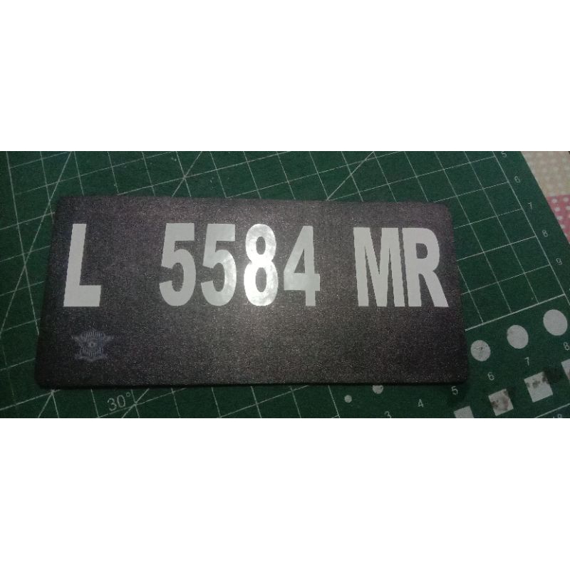 costom plat magnet vespa/stiker magnet vespa