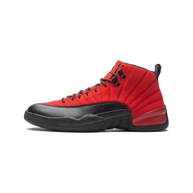 NIKE AIR JORDAN 12 RETRO REVERSE FLU GAME VARSITY RED