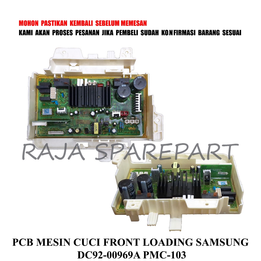 PMC-103 MODUL MESIN CUCI / PANEL / PCB MESIN CUCI FRONT LOADING SAMSUNG DC92-00969A