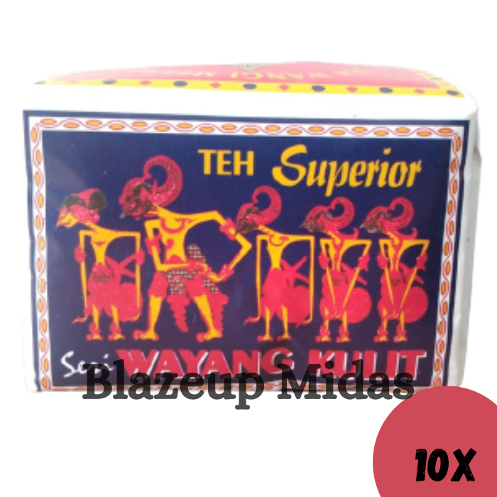 

Teh Wayang Kulit biru 10 x 40 gram