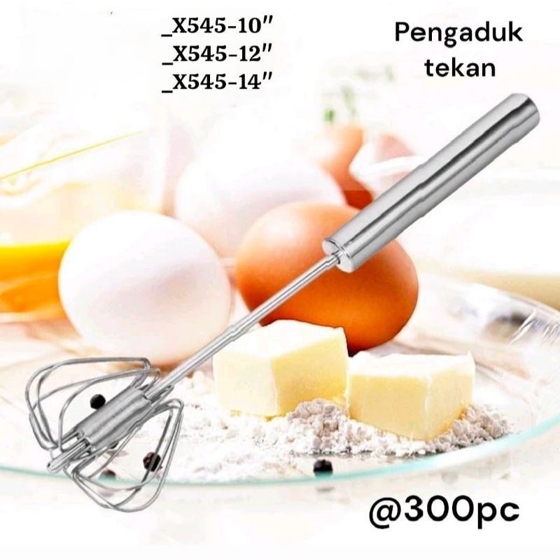 hand mixer manual kocokan telur stainless steel pengaduk adonan stainless pengaduk adonan manual