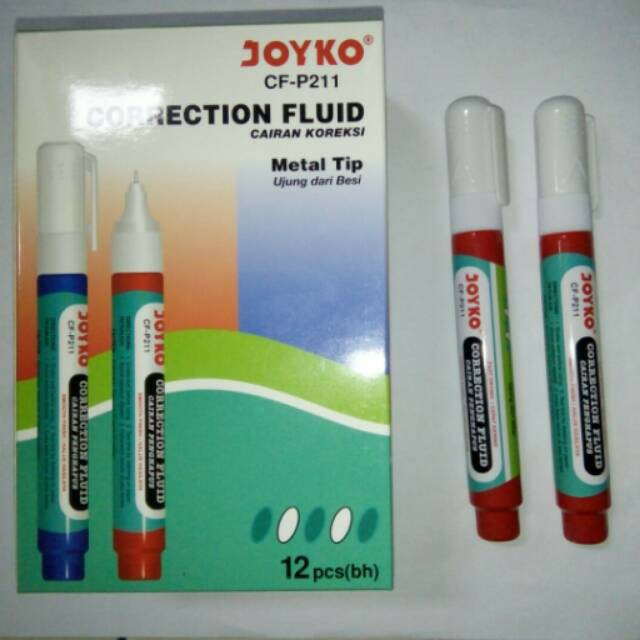 

Tipp ex Cair merk Joyko (model Pen)