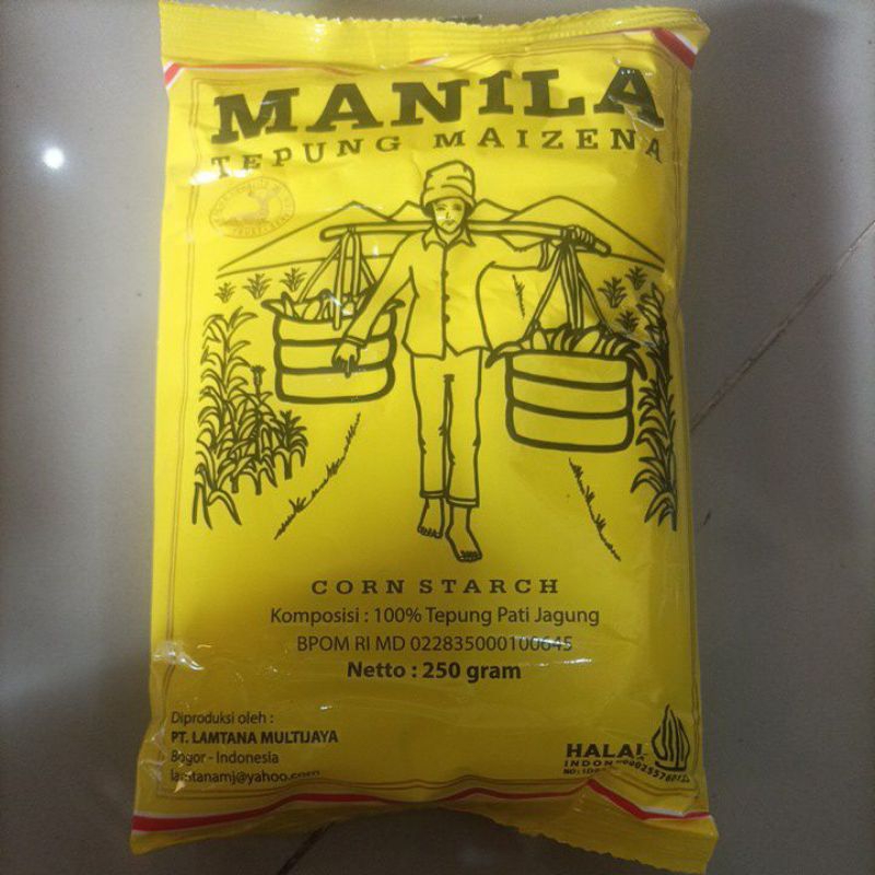 

Manila Tepung Maizena 250gr