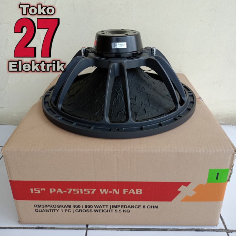 Speaker ACR Fabulous 15 inch PA 75157 W-N FAB