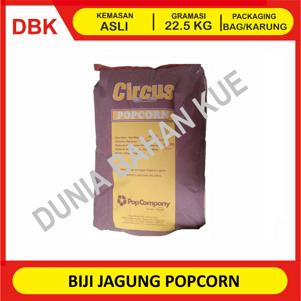 

(KHUSUS INSTANT/GOSEND/GRAB) BIJI JAGUNG POP CORN / POPCORN - 1 BAG 22.5 KG