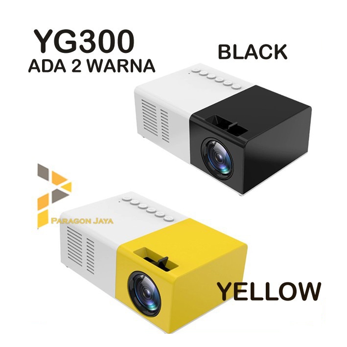 Mini Proyektor LED YG300 / YG-300 / YG 300 LCD Portable Projector Home