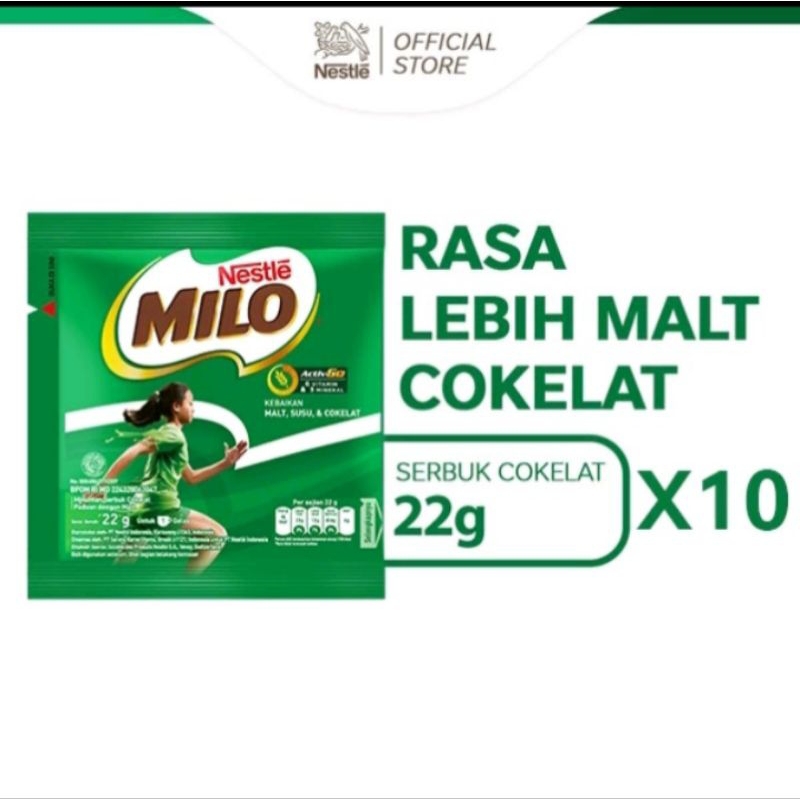 

Milo Sachet 22gr renteng