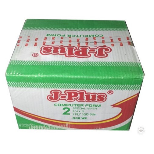 

J-PLUS - Continous Form 91/2 x 11 2 Ply ( K2 J-plus ) NCR - Box