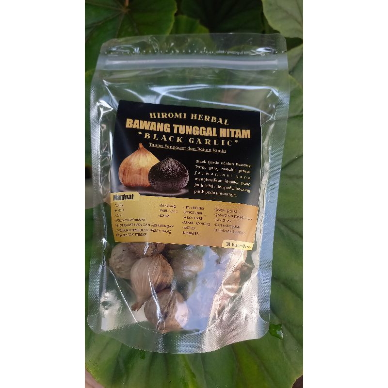 

BAWANG HITAM TUNGGAL PREMIUM BERAT BERSIH 100gram