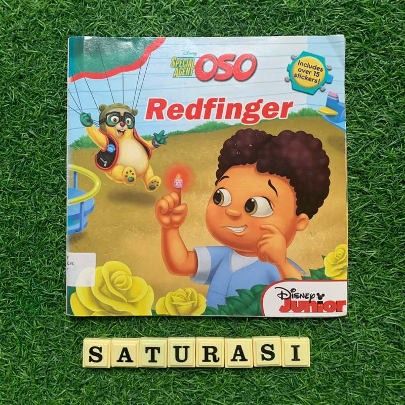 (Saturasi Preloved) SALE Special Agent Oso : Redfinger - Buku Cerita Anak