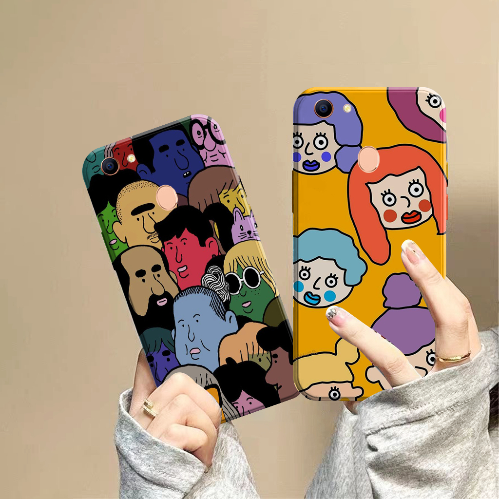 Bumper Untuk Oppo F7 F5 Youth Silicone Tpu Kesing Pro Kamera Motif