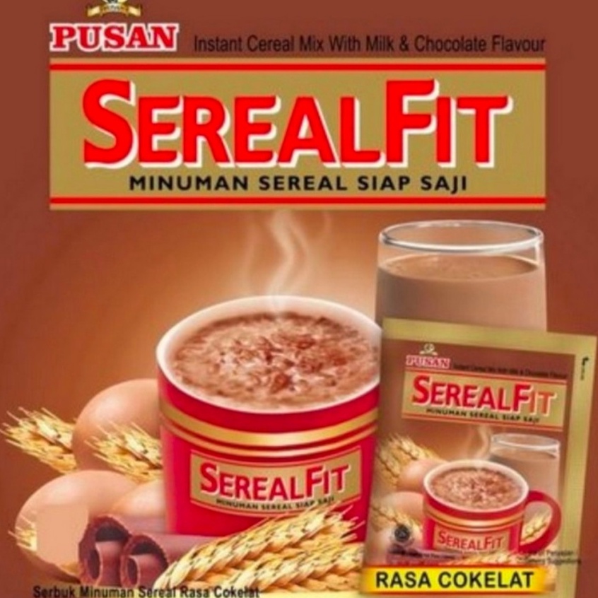 

KODE YWNT Pusan Serealfit Minuman Serbuk Siap Saji isi 2pcs Sarapan praktis Coklat Vanila