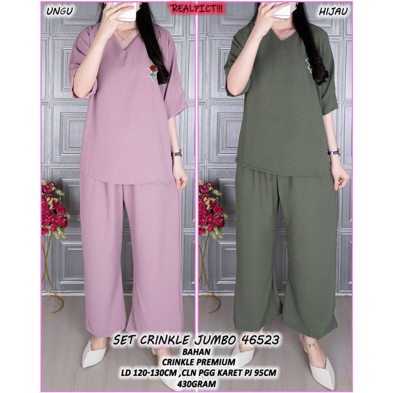 46523 SETELAN CRINKLE JUMBO