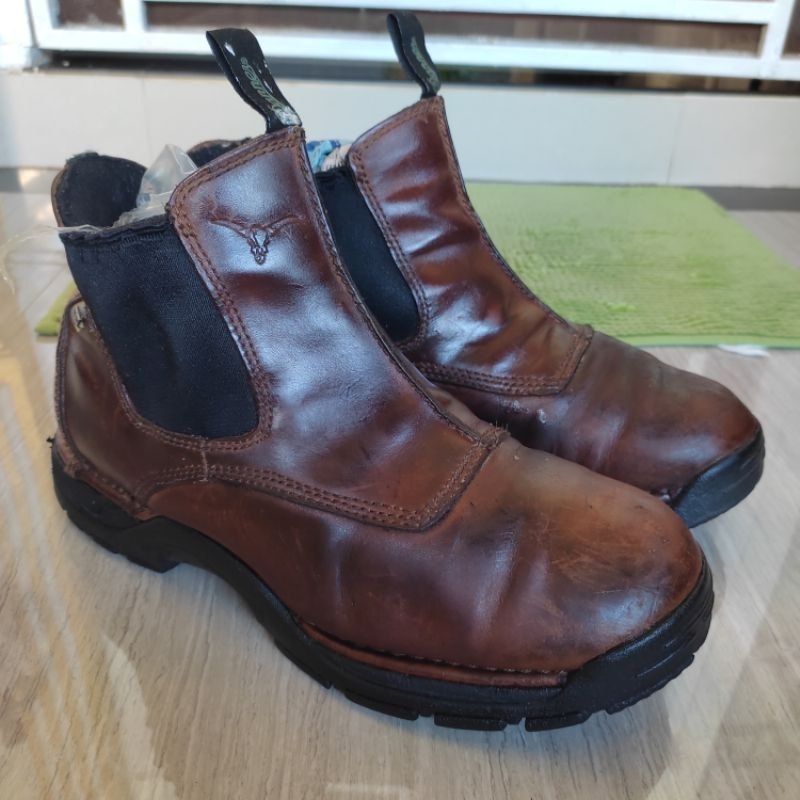 Danner 6" Longhorn Rome GTX Brown Crazy Horse Chelsea Boots Authentic Original Size 44 Insole 28 Cm