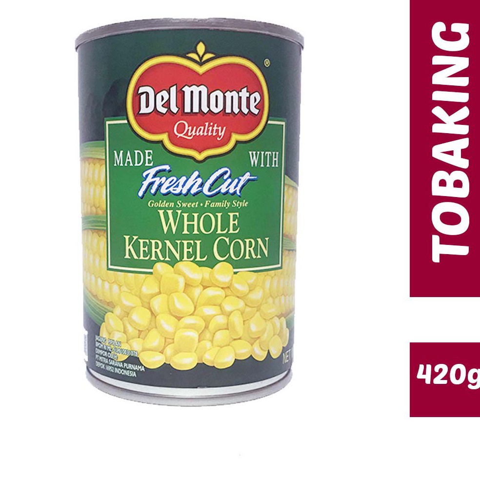 

KODE GI7E Delmonte Jagung Kaleng Fresh Cut Whole Kernel Corn 42gr
