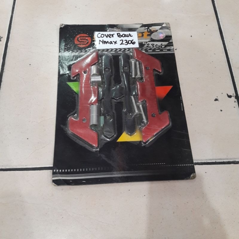 COVER BAUT SCARLET NMAX 2306 VARIASI SPAKBOR DEPAN CNC