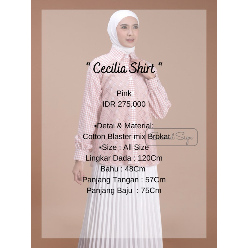 Baju Second Sign - Cecilia Shirt