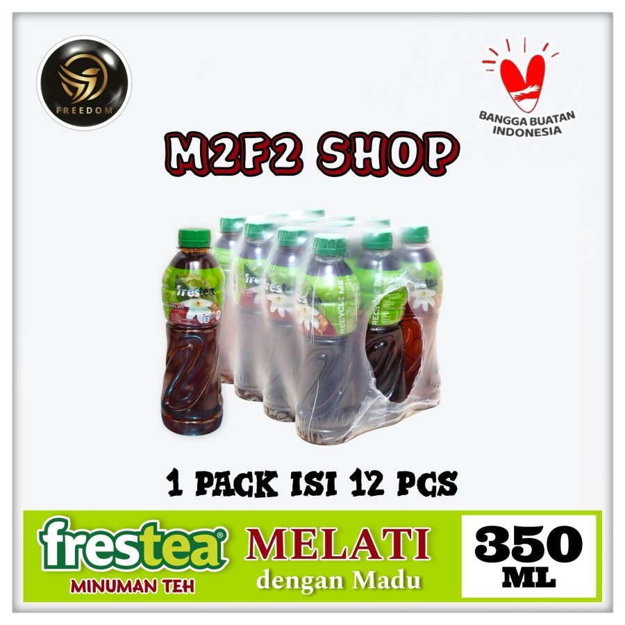 

Frestea Rasa Teh Melati | Jasmine Botol Plastik Pet - 350 ml (Kemasan Pack)