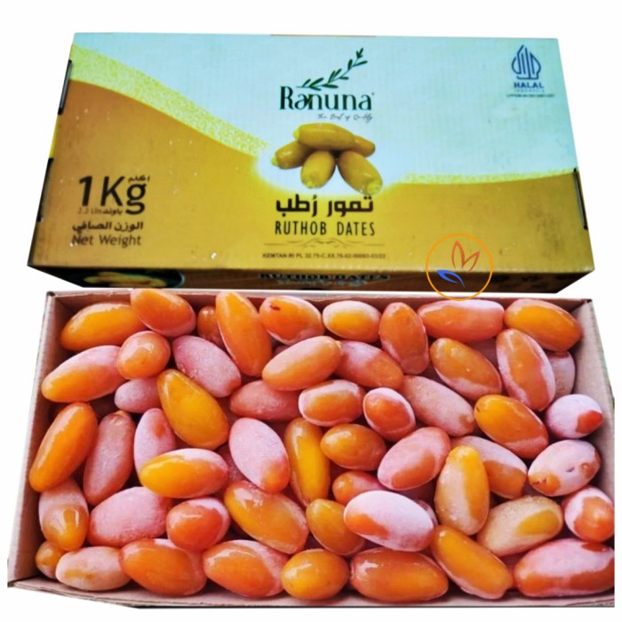 

Kurma ruthob libya ranuna fresh premium 1 kilo original libya