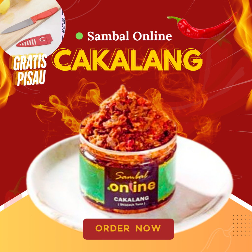 

Sambal CAKALANG 150 gr / Sambel Murah / Sambal Online