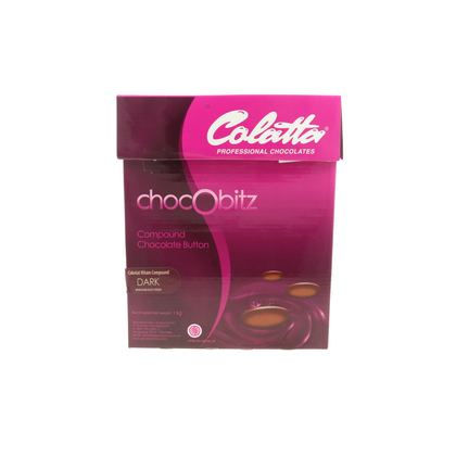 

CHOCOBITZ BUTTON COLATTA COMPOUND DARK 1 KG