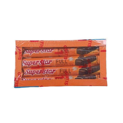 

Superstar Wafer Triple Chocolate 1pak isi (20+1)x16gr