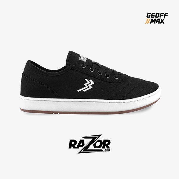 Geoff Max - Dublin Black White | Sepatu Kanvas Casual Pria Wanita | Sepatu Sekolah Kuliah