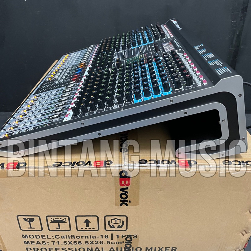 mixer dbvoice california16 original mixing db voice california 16 channel