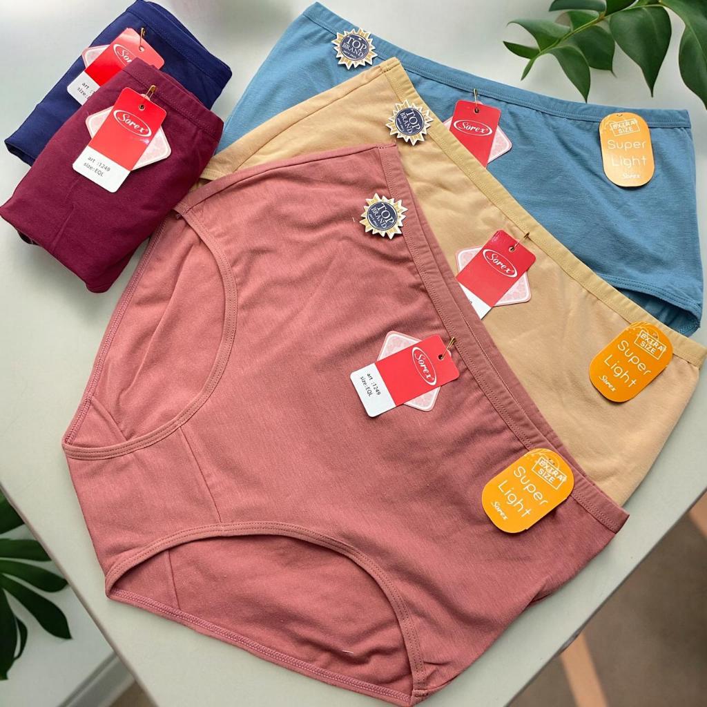 Celana dalam SOREX 1249 CD Basic Super Light - JUMBO SIZE EQL QQL QXL