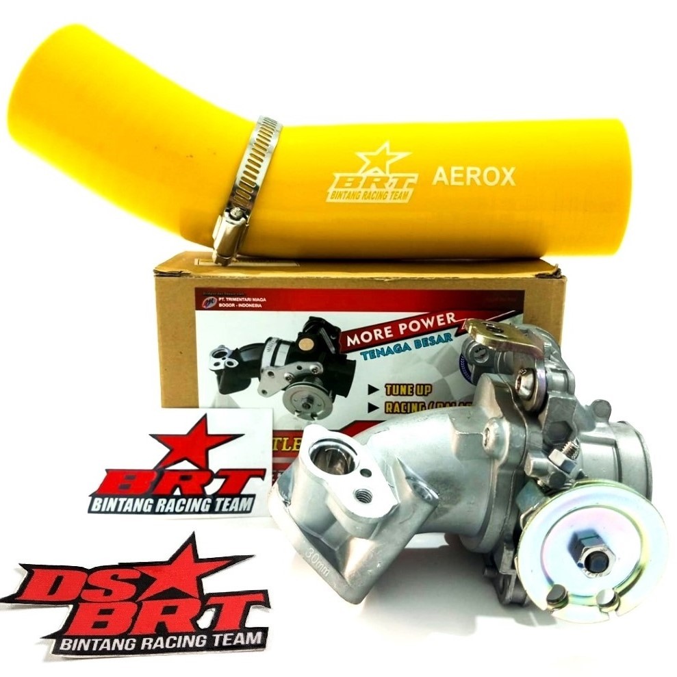 TB Throttle Body BRT & Banana Rubber AEROX 155 & LEXI 125 TB BRT AEROX NEW AEROX OLD
