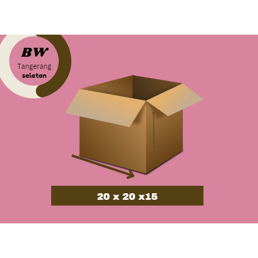 

Kardus 20x20x15 | Kardus Kecil | Packing Aksesoris | Tebal dan Kuat | Kardus Packing Online