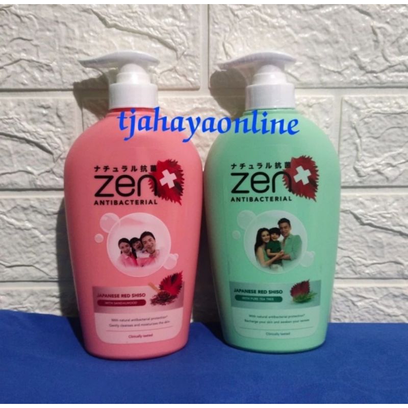 Zen Shiso&Sandal Wood ( Anti Bacterial 500ml ) Sabun Zen Cair Botol