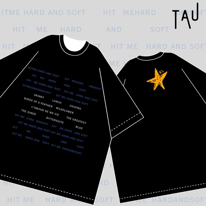 Billie Eilish - hit me hard and soft oversized tshirt