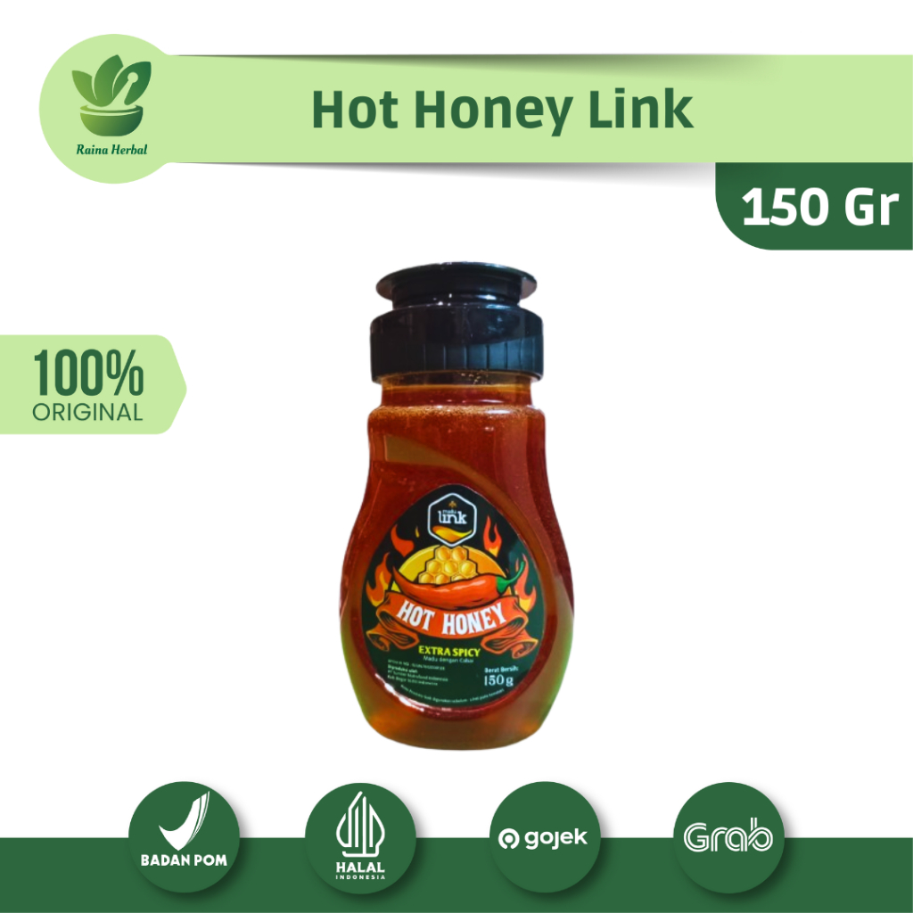 

LINK - Hot Honey Extra Spicy Madu Pedas Pengganti Saos Cocok Untuk Makanan Madu Ekstra Pedas 150gr