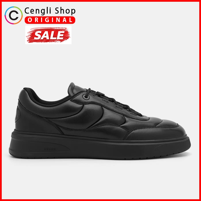 PEDRO SEPATU SNEAKER KASUAL PRIA ORIGINAL ASLI ORI PEDRO SNEAKERS CASUAL KETS ALL FULL BLACK POLOS P