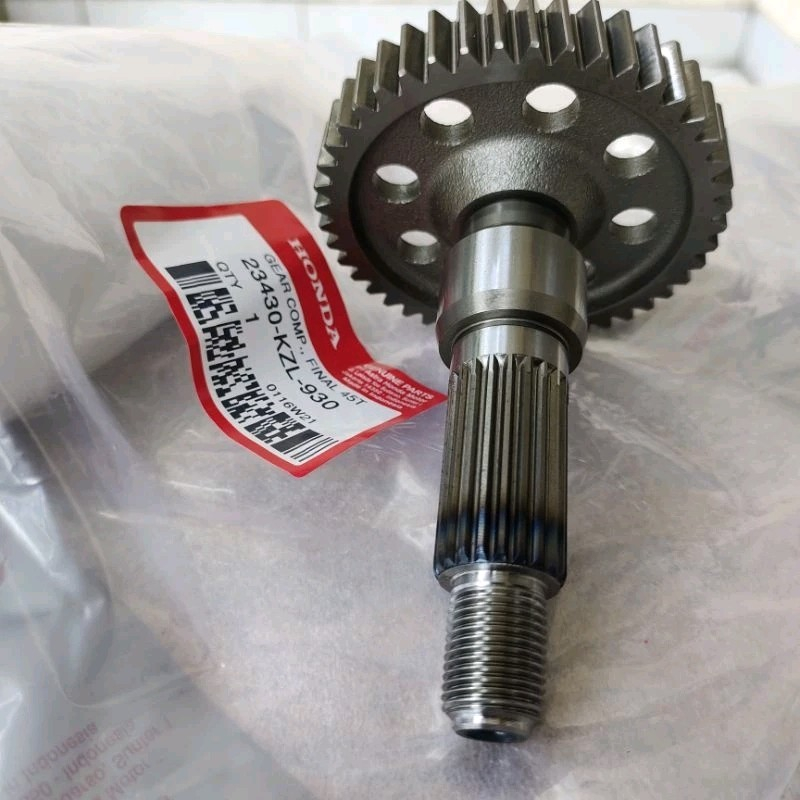 As roda belakang Beat Vario Spacy Scoopy 23430KZL930 45T