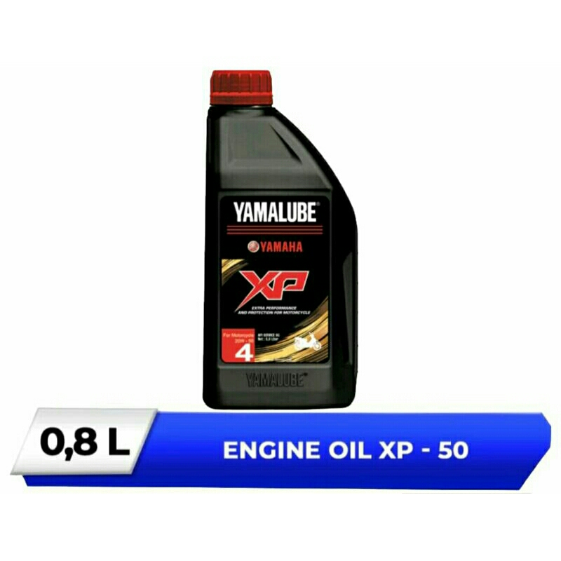 Yamaha Yamalube Engine Oil XP - 50 / Yamalube Oil XP 20W-50 800 ml / Oli Yamalube XP 20W-50  0.8 L O