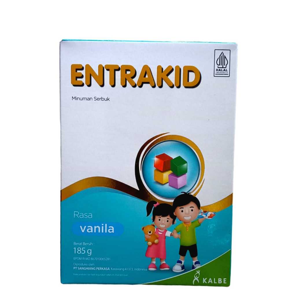 

Entrakid vanila 185g - nutrisi seimbang anak