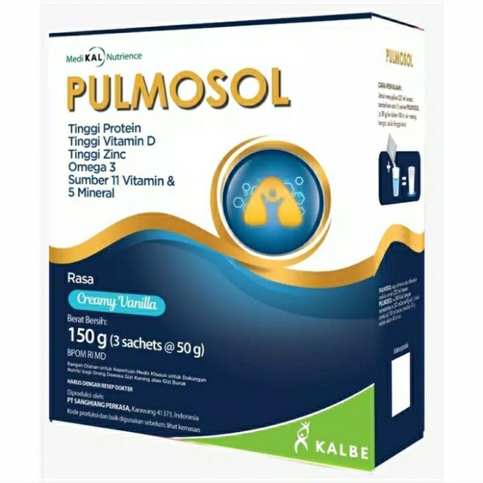 

Pulmosol 150g - nutrisi gangguan pernapasan