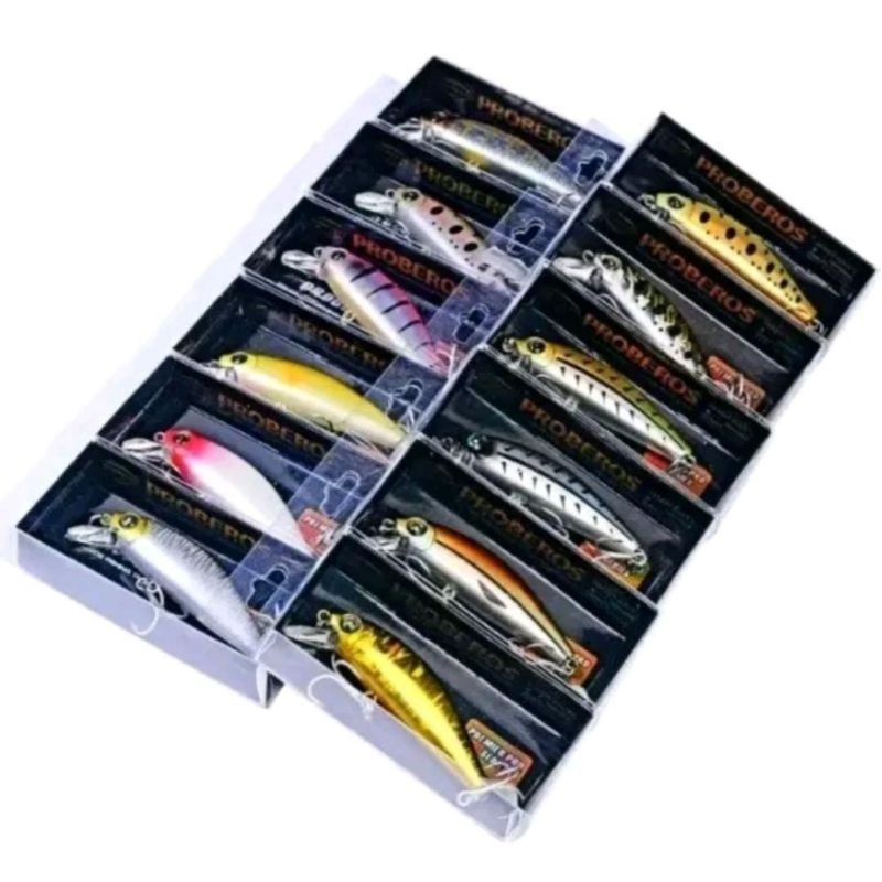 UMPAN PANCING MINNOW PROBEROS UKURAN  8CM
