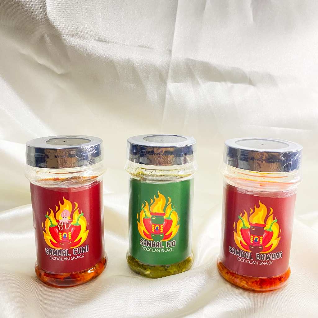 

Dodolan Snack Aneka Sambel PEDAS ASLI 140 G