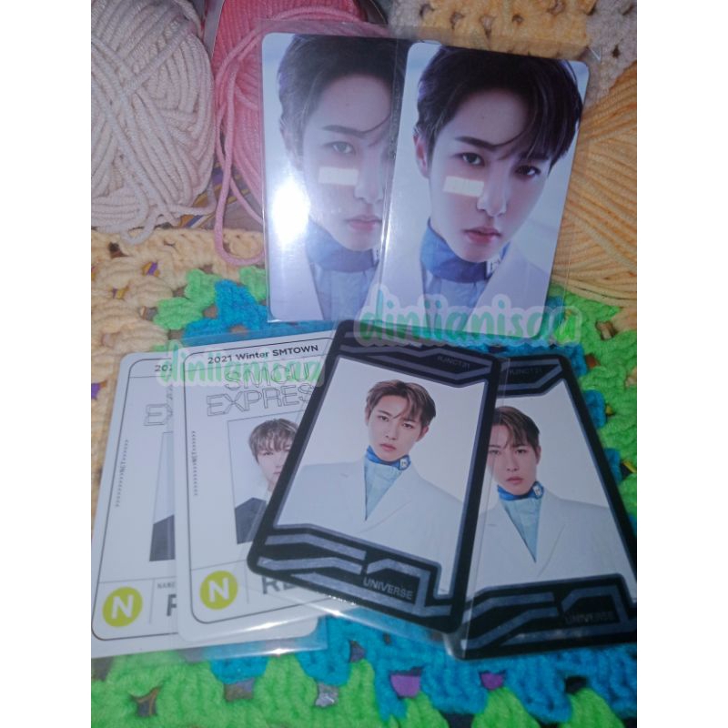 Official Photocard Renjun Passcard SMCU UC IDC MD universe concept